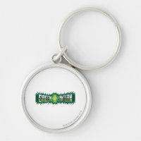 Logo de lanterne verte - Flammes vertes