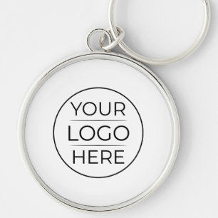 Porte-clés Logo de marque d'entreprise moderne