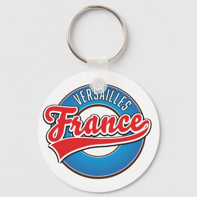 Porte-clés Logo de Versailles France (Recto)