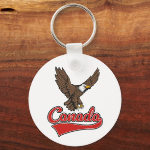 Porte-clés logo de Voyage Canada