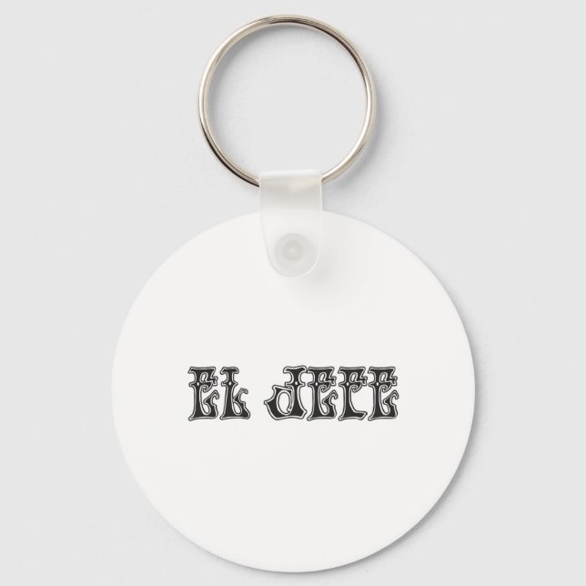 Porte-clés Logo d'El Jefe Liquido Liquid (Recto)