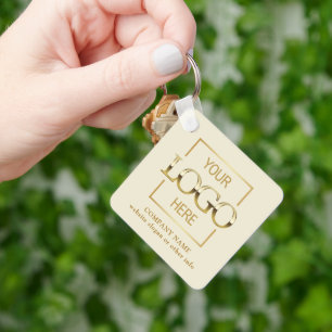 Porte-clés Logo d'entreprise & Code QR Promotionnel Personnal