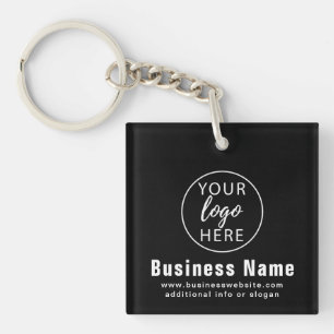 Porte-clés Logo d'entreprise personnalisé et employés du site
