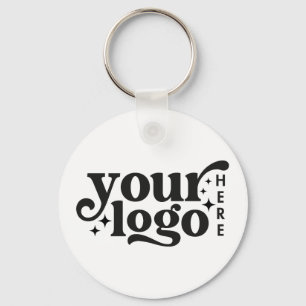 Porte-clés Logo d'entreprise personnalisé Minimal Professionn