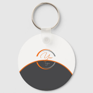 Porte-clés logo d'entreprise personnalisé professionnel uniqu