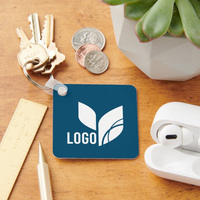 Porte-clés Logo d'entreprise personnalisé QR Code Marketing (Bureau)