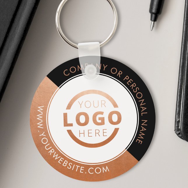 Porte-clés Logo d'entreprise promotionnel couleur personnalis (Créateur téléchargé)