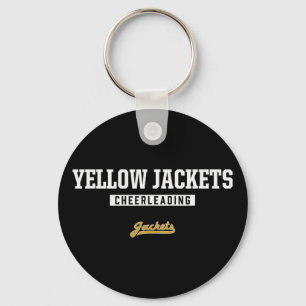 Porte-clés Logo des Springfield Yellow Jackets de Cheerleadin
