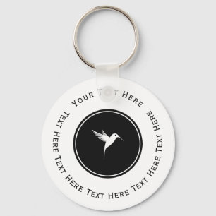 Porte-clés Logo d'oiseaux de Humming