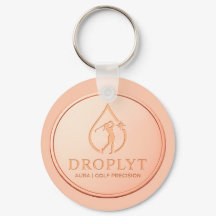Porte-clés Logo Droplyt Golf Aura