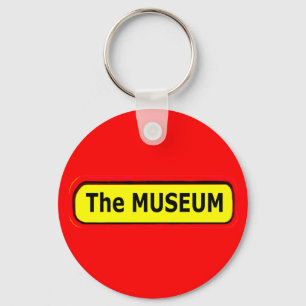 Porte-clés Logo du MUSÉE Le MUSÉE Zazzle