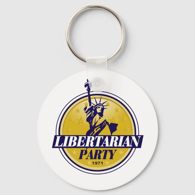 Porte-clés Logo du parti politique libérien (Recto)