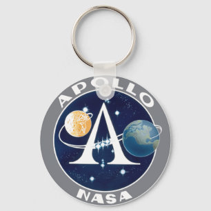 Porte-clés Logo du programme Apollo