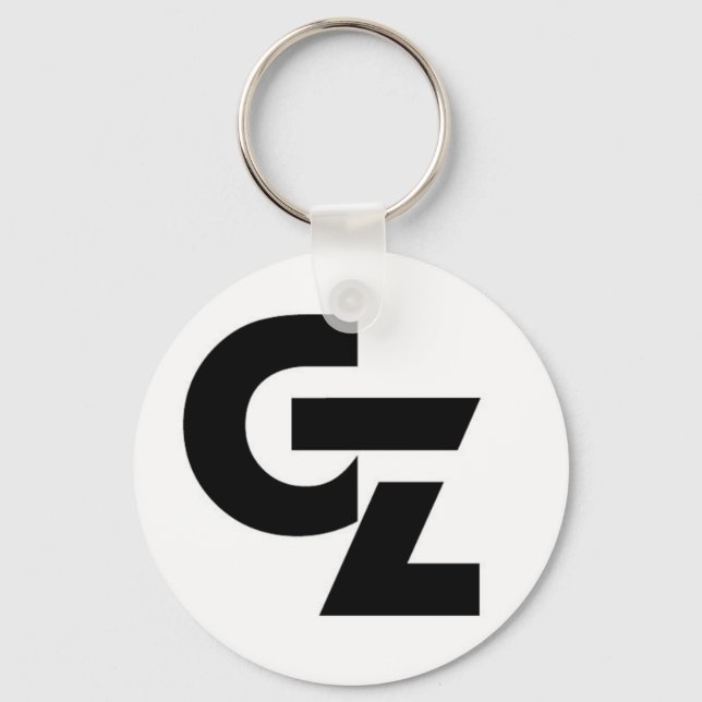 Porte-clés Logo du timbre GZ (Recto)
