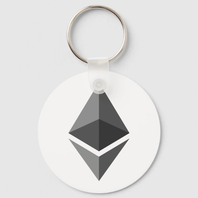 Porte-clés Logo Ethereum ETH | Porte - clé de base (Recto)