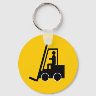 PORTE-CLÉS LOGO GRAPHIQUE DU VÉHICULE DE CONSTRUCTION DE FOR