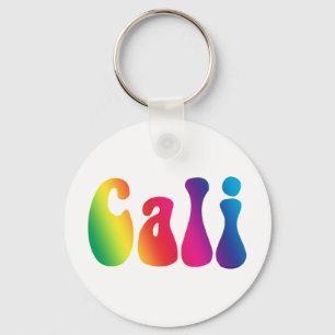 Porte-clés Logo Hippie Cali Cravate-Dye California