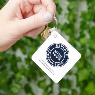 Porte-clés Logo minimaliste Entreprise Promotion