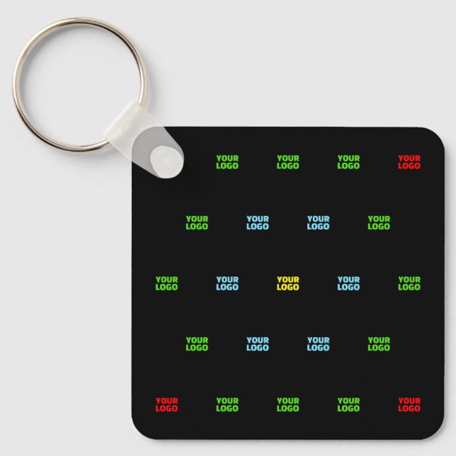 Porte-clés Logo ou Modèle Motif d'image téléchargé moderne (Recto)