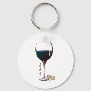 Porte-clés Logo personnalisé Art Vin