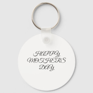 Porte-clés Logo personnalisé simple et élégant ici société g