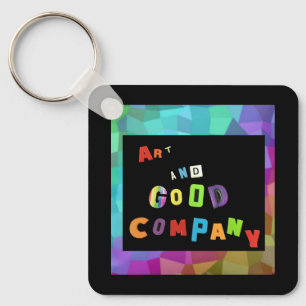 Porte-clés Logo porte - clé Art et Good Company