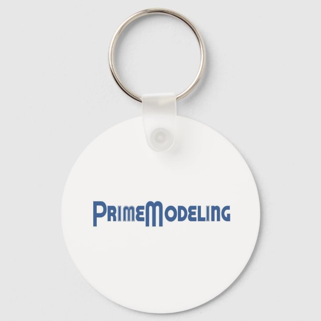 Porte-clés Logo Prime Modeling (Recto)