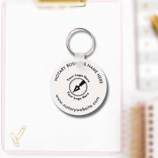 Porte-clés Logo promotionnel Gold personnalisé Marqué