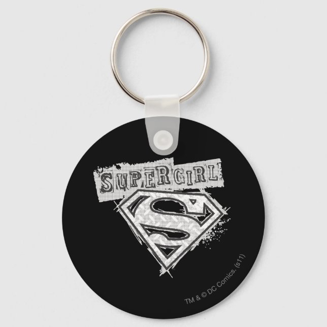 Porte-clés Logo Supergirl 1 (Recto)