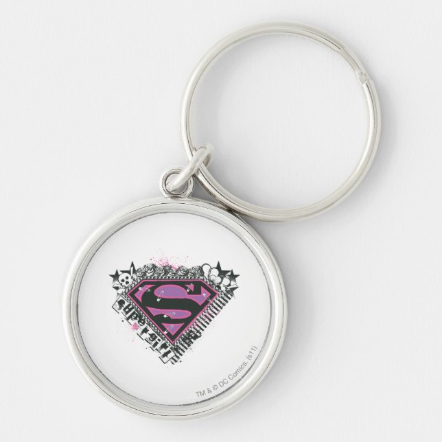 Porte-clés Logo Supergirl Pins (Devant)
