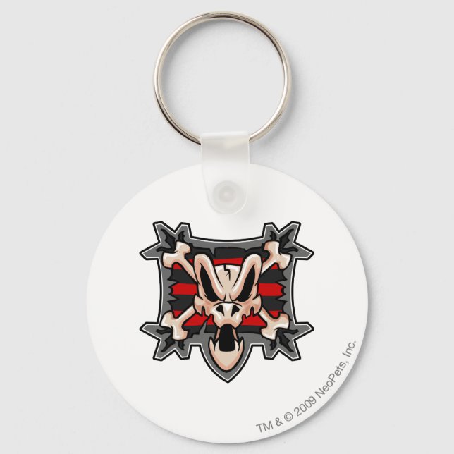 Porte-clés Logo Team Krawk Island (Recto)