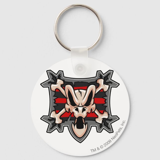 Porte-clés Logo Team Krawk Island (Recto)