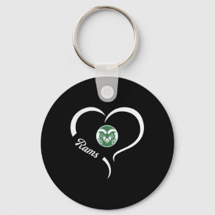 Porte-clés Logo Tinora Rams Slogan demi-coeur