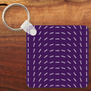 Porte-clés Logo unique ou tout Motif d'image téléchargé   Pou