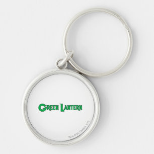 Porte-clés Logo vert 9 de lanterne