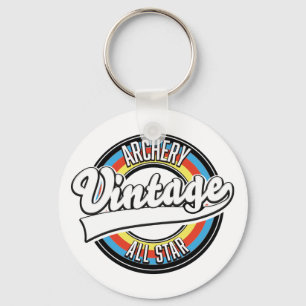 Porte-clés logo vintage toutes étoiles