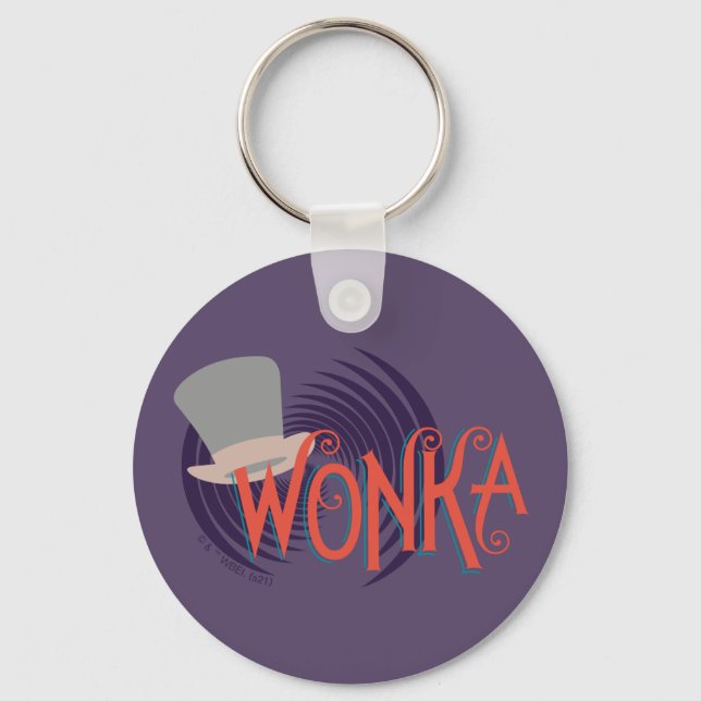 Porte-clés Logo Wonka Spiral (Recto)