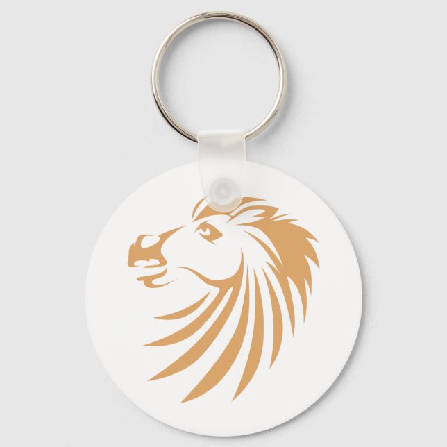 Porte-clés Logos du cheval | Logos Cool personnalisés (Recto)