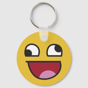 Porte-clés lol. emoji chancelant de yeux