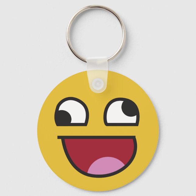 Porte-clés lol. merveilleux yeux émoji (Recto)