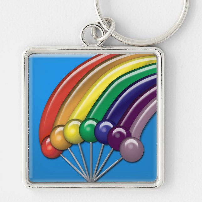 Porte-clés Lollipops et Porte - clé Rainbows (Devant)