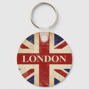Porte-clés Londres - Union Jack - I Love Londres