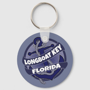 Porte-clés Longboat Key Florida ancre tourbillon porte - clé