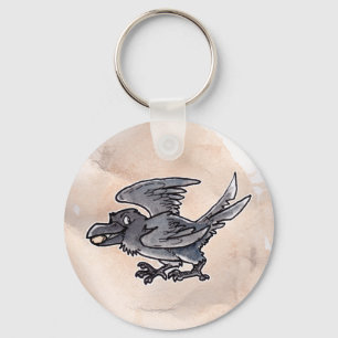 Porte-clés L'or Raven de l'imbécile