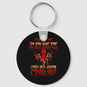 Porte-clés Lord Et Sauveur Cthulhu Octopus Veut Parler Hall