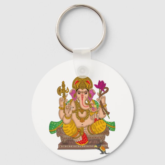 Porte-clés Lord Ganesha Keychain (Recto)