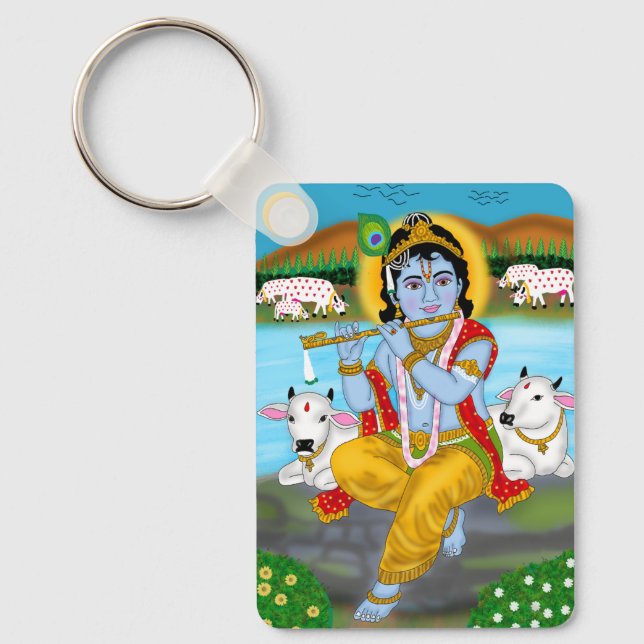 Porte-clés Lord Krishna (Recto)