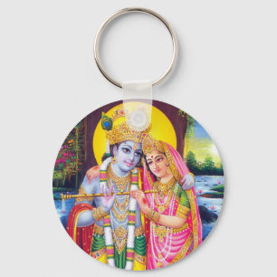 Porte-clés Lord Krishna & Radha