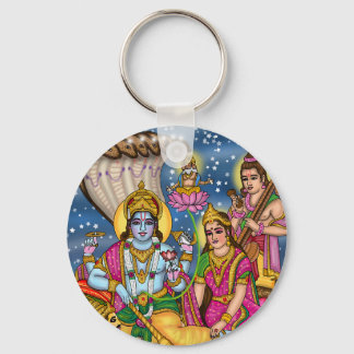 Porte-clés Lord Lakshmi Narayana | Vishnu Lak divi