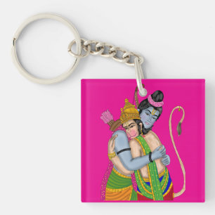 Porte-clés Lord Rama & Hanuman